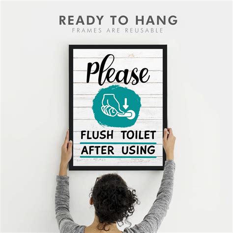 Buy Chaka Chaundh Bathroom Posters With Frame Washroom Quotes