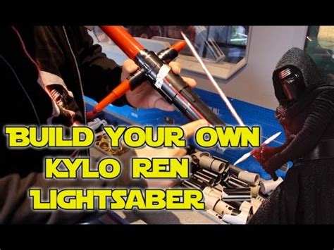 For around $200, guests will get to build their own lightsabers in an interactive, immersive experience that sounds pretty much straight out of the star. Star Wars | Build your own Kylo Ren Lightsaber toy at ...