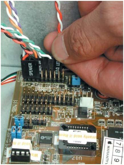 Cara Memasang Kabel Conector Dan Indikator Casing Ke Motherboard Brozonx