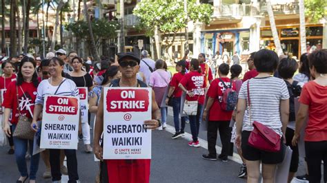 How The Marriott Strike Has Affected Businesses In Waikiki Properties Pacific Business News
