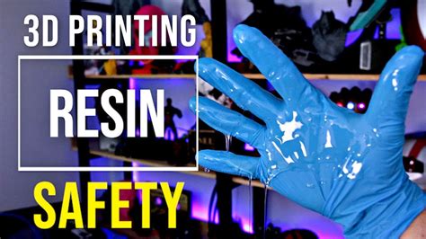 3d Printing With Resin Safety Tips Youtube