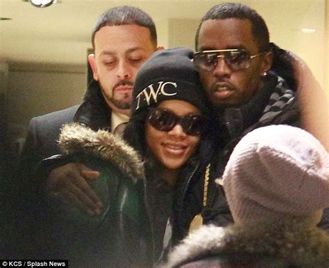 Rihanna Bumps Into Diddy As She Shops For Lingerie On Paris Tour Stop