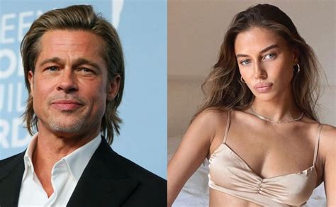 Nicole Poturalski novia de Brad Pitt está casada y su esposo sabe de su relación