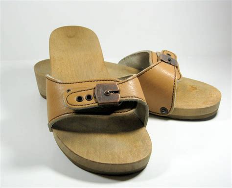 Dr Scholls Wooden Sandals My Mother Wore These All The Time And