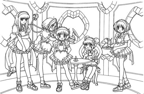 Mew Mew Power Coloring Books Coloring Pages Coloring Pages For Girls