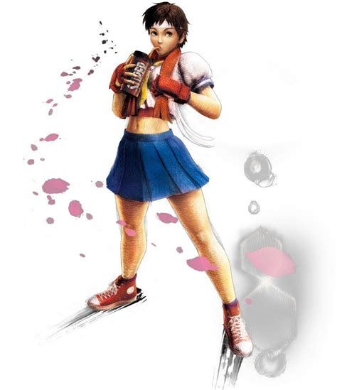 Sakura Kasugano 2 Origin Street Fighter Alpha 2 Sakura Street