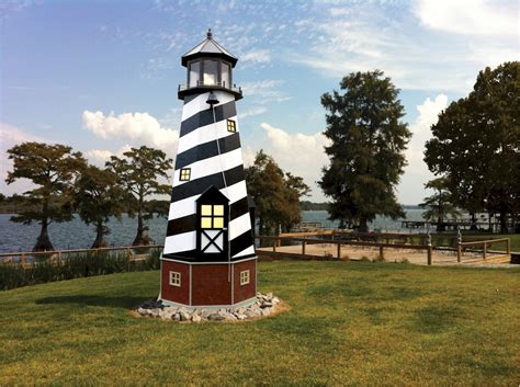 Wooden cape hatteras lighthouse replica. Wooden Lighthouses Lawn Decoration Poly Lighthouse