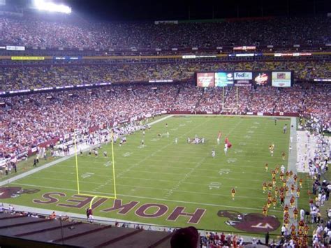 It's nice, and has good food. FedEx Field