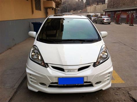 Premium look with better grip. 2008-2013 Honda Fit Tune into RS Model Body Kit