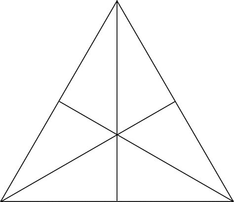 Centers Of Equilateral Triangle Clipart Etc