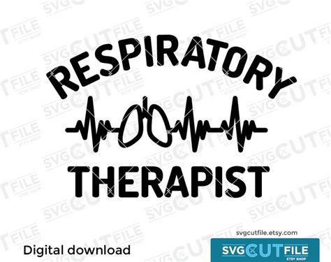Respiratory Therapist Svg Rt Sublimation Svg Breath Svg Rrt Etsy