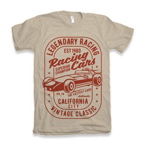 Legendary Racing Cars Tshirt Design Buy T Shirt Designs Car Tshirt