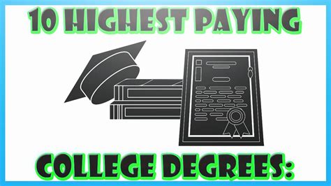 10 Highest Paying College Degrees Youtube