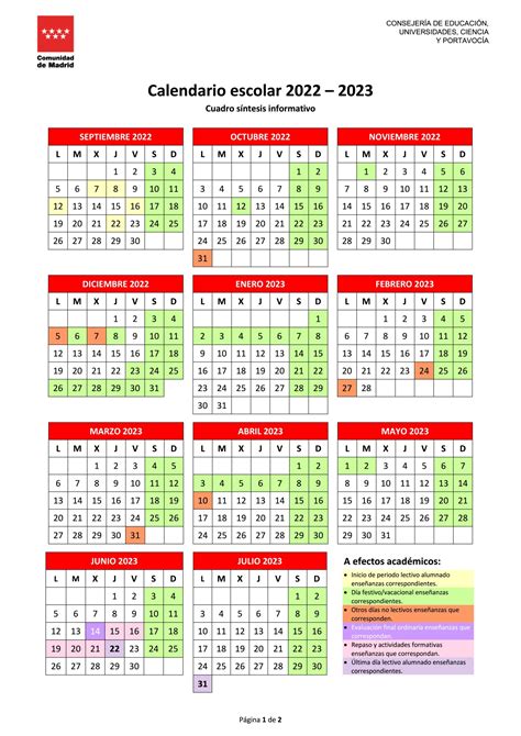 Calendario Escolar 2022 A 2023 Jenuiga Images And Photos Finder