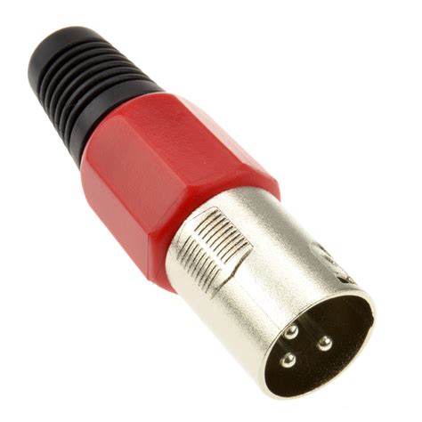 Kenable Xlr 3 Pin Male Microphone Solder Termination Plug For 8mm C