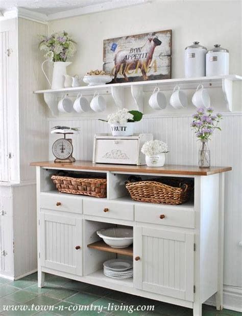 This custom coffee cup storage bar is great for the kitchen or coffee bar! 9 Genius Coffee Bar Ideas For The Kitchen | Rebekah Hutchins