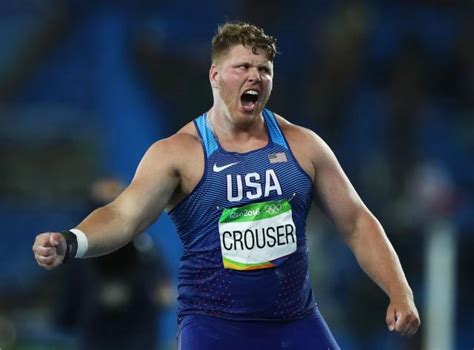 Ryan Crouser Sets Olympic Record To Lead Usas 1 2 Finish In Mens Shot Put