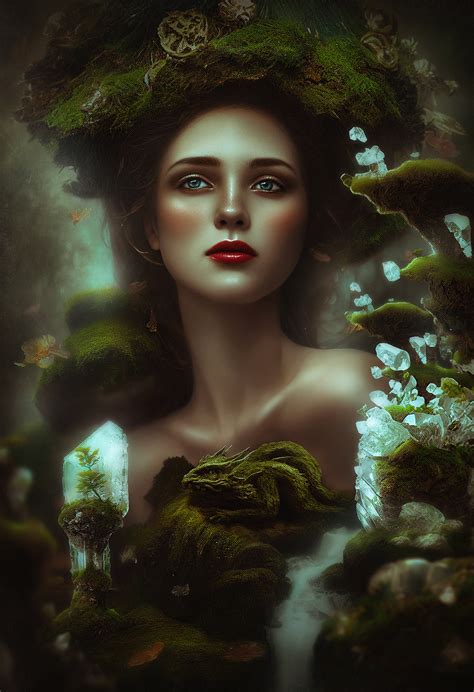 Forest Nymph Behance