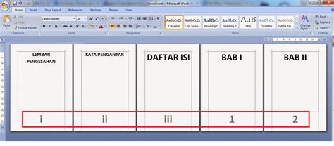 Cara Membuat Nomor Halaman Berbeda Di Setiap Awal Bab Makalah | Hot Sex