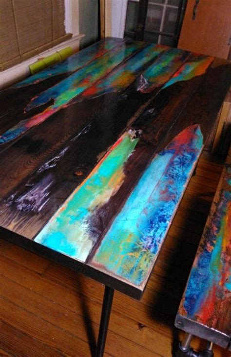 18 posts related to colorful coffee tables. Whimsical painted coffee table. multi colored coctail ...