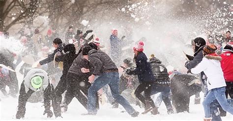 Maybe you would like to learn more about one of these? There's a MASSIVE snowball fight happening in downtown ...