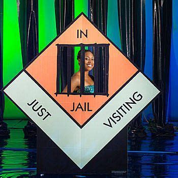 The game will also review a few jobs and occupations vocabulary. Giant Monopoly Jail Photo Standee - Hasbro Family Game ...