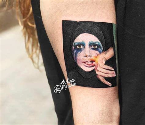 Lady Gaga Tattoo By Andrea Morales Photo 26600