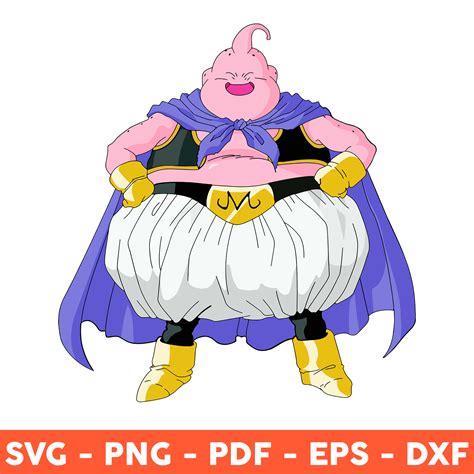 Majin Buu Svg Anime Svg Dragon Ball Svg Majin Boo Svg Dr Inspire Uplift