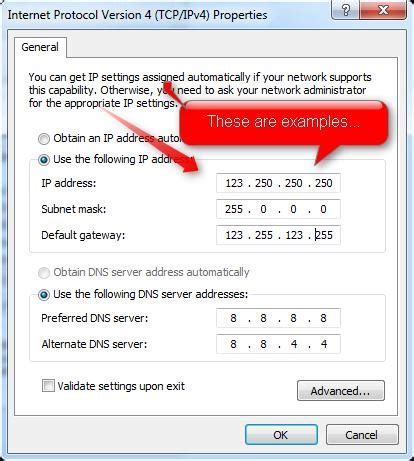 How To Assign A Static IP Address In Windows Wire Storm Technologies