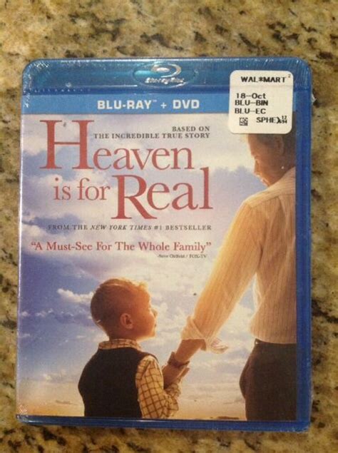 Heaven Is For Real Blu Raydvd 2014 2 Discdigitalnew Authentic Us