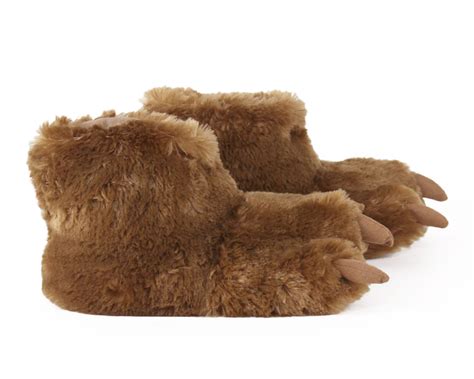 Brown Bear Paw Slippers Grizzly Bear Claw Slippers