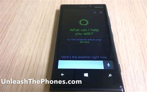 First Look At Cortana In Action On Windows Phone 81 Video Windows