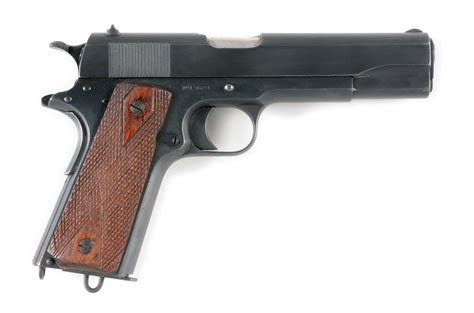 C Us Colt Model 1911 Army 45 Semi Automatic Pistol 1917