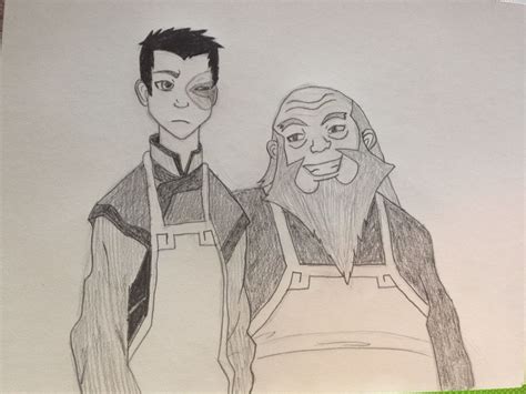 Zuko And Uncle Iroh By Anastasiacross Credit If Repinned From Avatar
