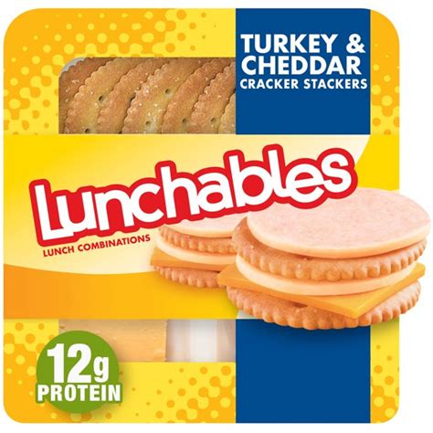 Lunchables Turkey And Cheddar Cheese With Crackers Snack Kit
