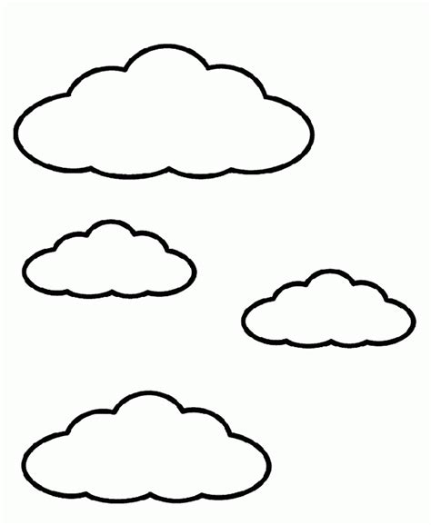 They can easily recognize the distinct curvy features of clouds which they might have seen with you in the park on an idle sunday afternoon. Cloud: Coloring Pages & Books - 100% FREE and printable!