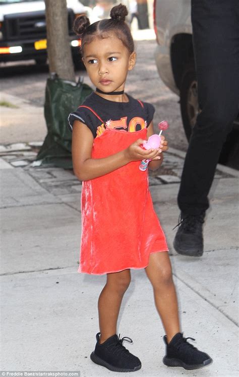 It is a very nice painting. Kim Kardashian's daughter North West holds lollipop in NYC ...
