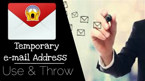 It has a nice interface where it organizes the received emails. How to Create a Temporary e-mail Address - YouTube