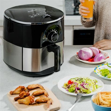 Studies on cooking oils and fats are usually limited in. 3.5QT 1300W Electric Stainless Steel Air Fryer Oven ...