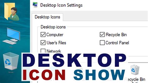 How To Show Desktop Icon After Windows 10 Installed Youtube