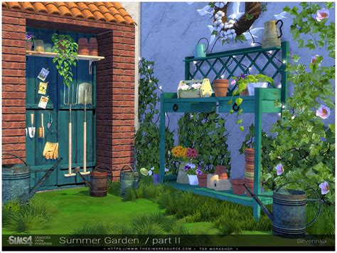 Summer Garden Part I By Severinka At Tsr Sims 4 Updates Vrogue