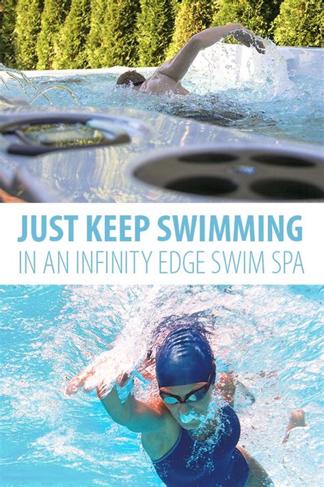 Swim year round in simulated wave currents. #CoastSpas #SwimSpas #Swimming #Swim #InfinityEdge | Swim ...
