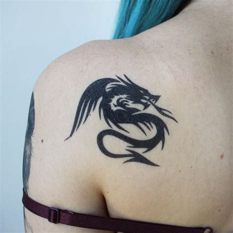 Tribal Dragon - Tattoo Icon