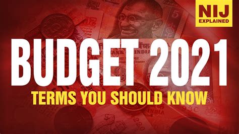 Budget 2021 Terms You Should Know Youtube