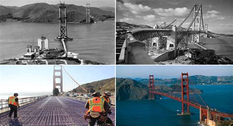 Construction Of The Golden Gate Bridge Golden Gate Bridge Facts
