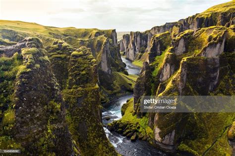 Fjadrargljufur Canyon In Iceland High Res Stock Photo Getty Images
