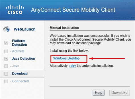 I have configured anyconnect ssl vpn successfully on cisco asa 5515 v9.1 and i am able to access internal servers and other devices using anyconnect client except firewall where i have configured the vpn. How to Install Cisco Anyconnect VPN Client on Windows 10