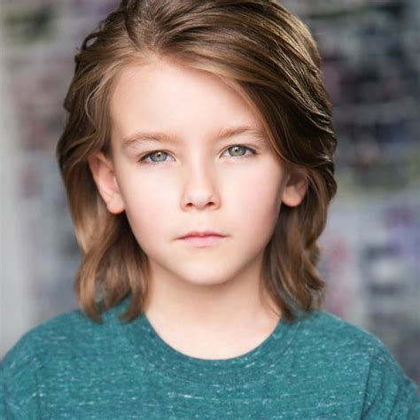 Portrait of happy little child with long blond hair outdoor. 55 Boy's Haircuts From Short To Long + Cool Fade Styles ...