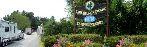 Campgrounds In Lake George Rv Resort And Tent Sites At Lake George Escape