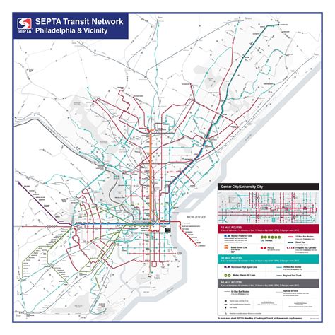 Public Transport Philadelphia Map Transport Informations Lane